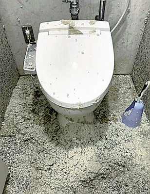 トイレ排水管の尿石やヘドロつまりに効果的なサンポールの活用方法 ｜トイレつまり修理センター