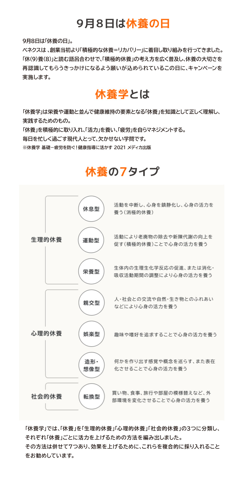 片野先生、休養学って何ですか？ | 休養・リカバリーウェアのVENEX（ベネクス）