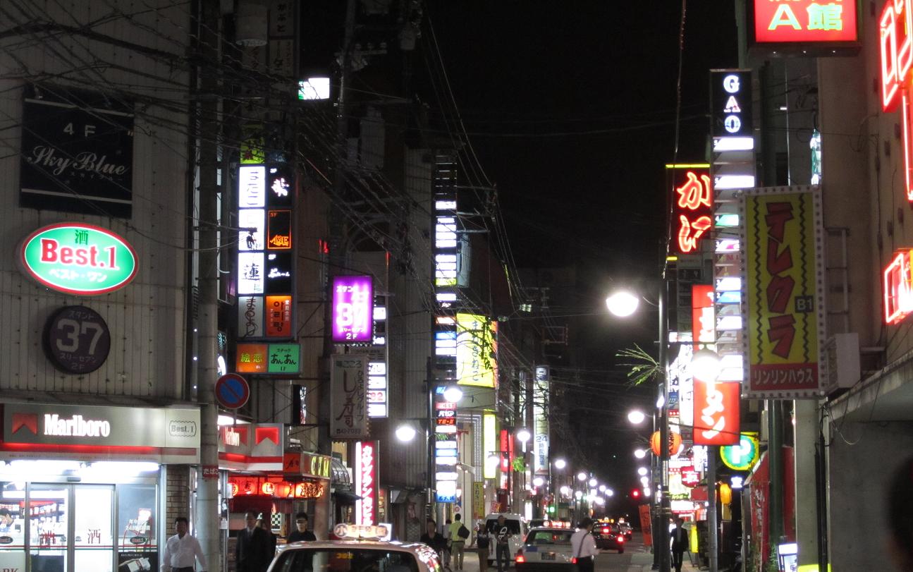 福山市の歓楽街　入船町　松浜町　住吉町