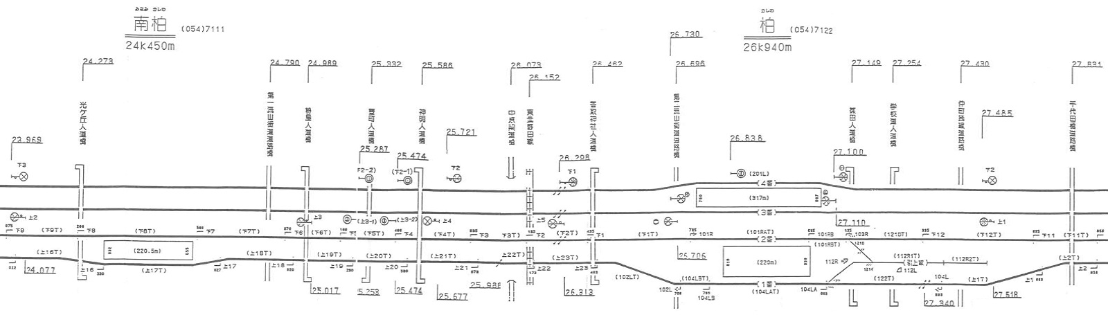 南柏駅ＪＲ常磐線（北千住駅～取手駅）：路線図／ホームメイト