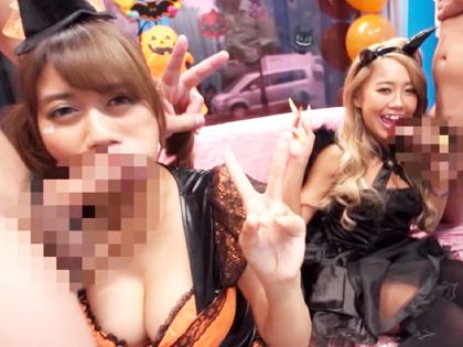 ハロウィンギャルナンパ in渋谷（3） 街中のコスプレ美女がエロ過ぎる！！飲んで酔わせて即マンGET！4名 無料サンプル動画あり エロ動画