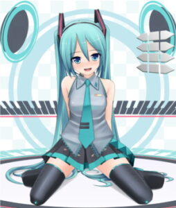 エロ尻を見せつけてくるVOCALOIDの初音ミク | 桃色ピクト