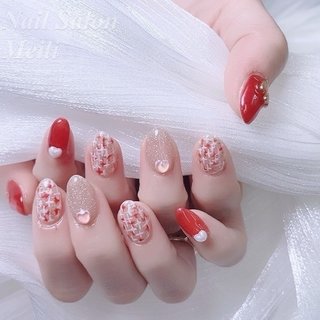 春/夏/オールシーズン/ハンド/レッド - 大阪北堀江Nail Salon 