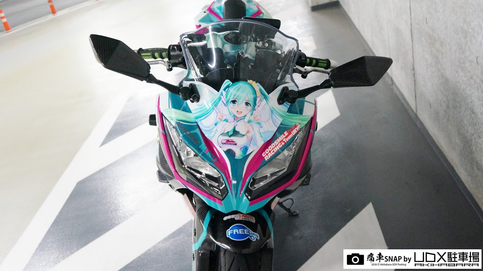 痛車 痛単車 カスタムバイク紹介 秋葉原UDX駐車場ブログ: 秋葉原UDX駐車場[痛車SNAP]NO:4320