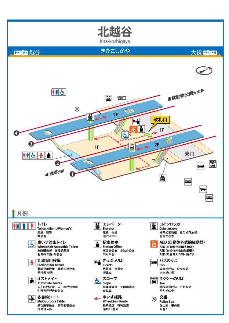 万歩計 首都圏の鉄道 東武