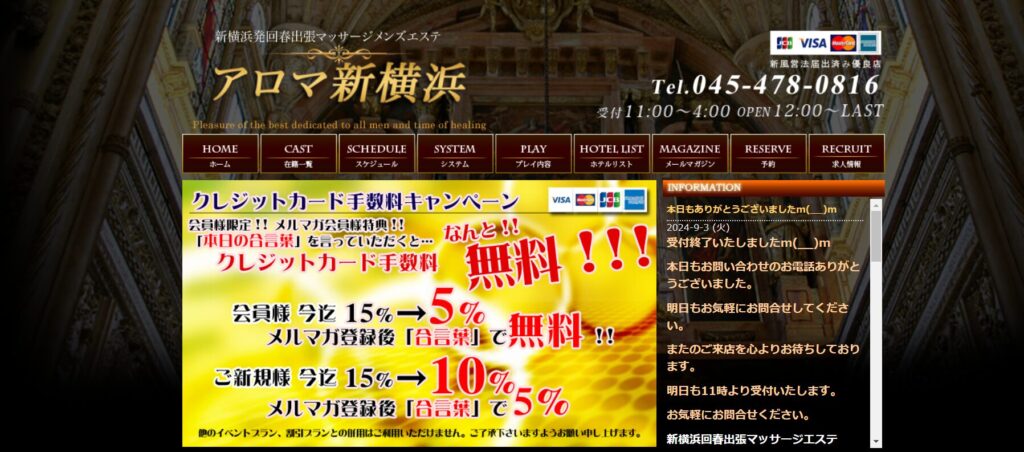 セラピスト一覧 :新横浜【アロマ新横浜】メンズエステ[派遣型]の情報「そけい部長のメンエスナビ」