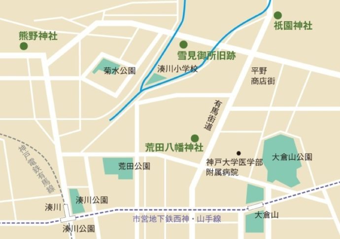 兵庫県神戸市兵庫区福原町２の地図(34.67859595,135.17140334)｜地図マピオン