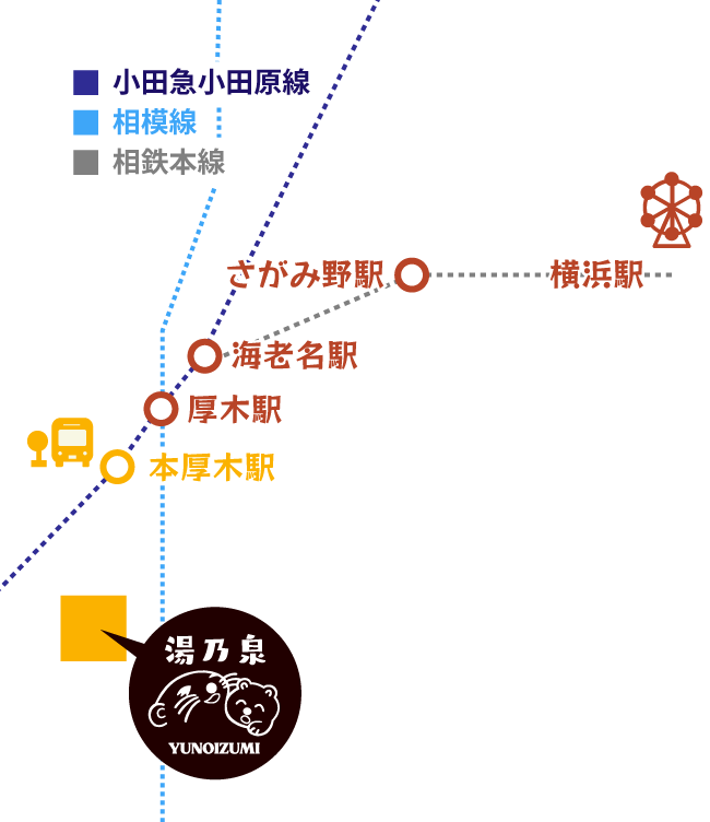 株式会社さがみの園」(厚木市-社会関連-〒243-0033)の地図/アクセス/地点情報 - NAVITIME