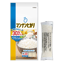 マンナンヒカリ 糖質＆カロリーカットごはん 大塚食品