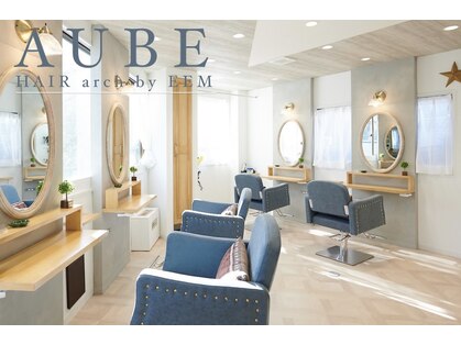 美容室 AUBE hair gallery高槻店 店舗改装｜美容室改装・店舗リフォーム専門店