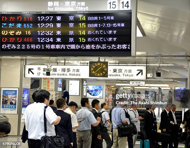 東海道新幹線 3色LED電光掲示板 発車標シミュレーター