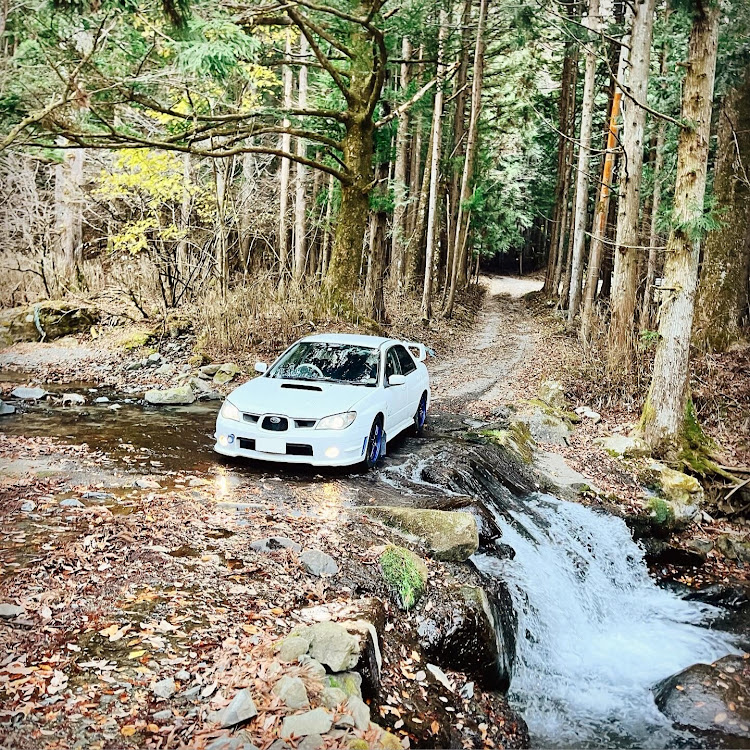 インプレッサ WRXの船坂川・裏六甲の洗い越し・洗い越し・洗い越し@兵庫・写活に関するカスタム事例｜車のカスタム情報はCARTUNE