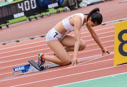 奥村ユリ(青学陸上部)がハーフで可愛い!彼氏や身長、胸やカップ、すじも【炎の体育会TV】