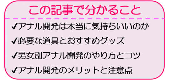 私がこだわるアナニー道具とその使い方 | アネロスジャパン | ANEROS