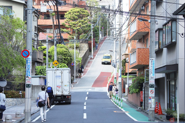 のぼりくだりの街＞のぞき坂（豊島区） 大正生まれ 絶景の勾配：東京新聞デジタル