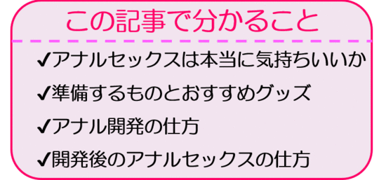 正しいアナル開発のやり方と必要なもの！自分もパートナーも両方開発させちゃいます！ | Trip-Partner[トリップパートナー]