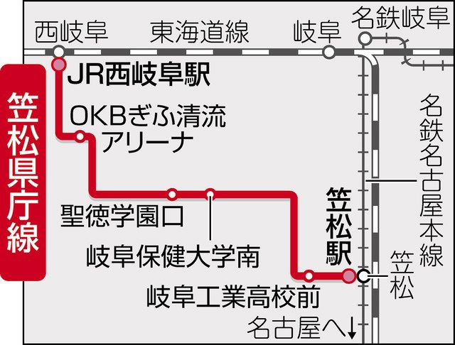 路線図ドットコム □岐阜県鉄道路線図