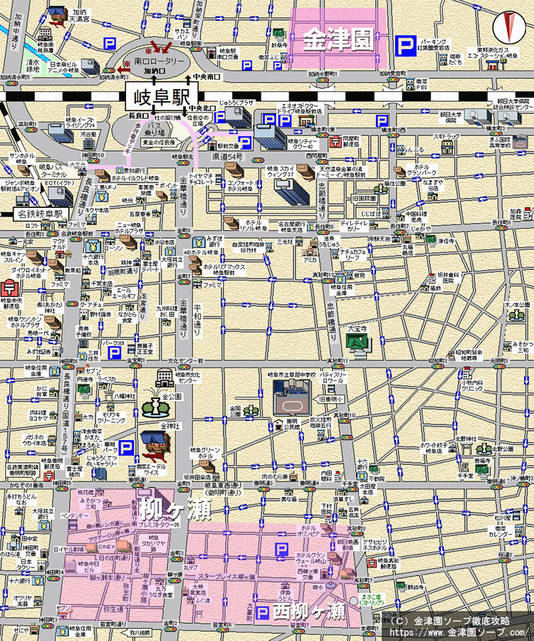 人妻専科ＰＩＥＲＯ・ピエロ２（岐阜市/サービス店・その他店舗）の住所・地図｜マピオン電話帳