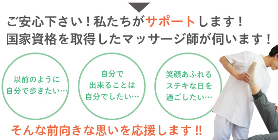 慢性的な症状をマッサージで改善するなら鴻巣市の接骨院もみのき