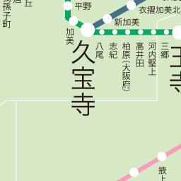 高井田中央駅｜JR西日本路線図：JRおでかけネット