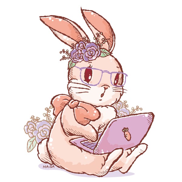 Sweet Bunny Stock Illustrations –