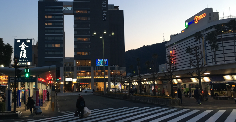 ビジネスホテルニュー東洋 夜は繁華街へ【楽天トラベル】