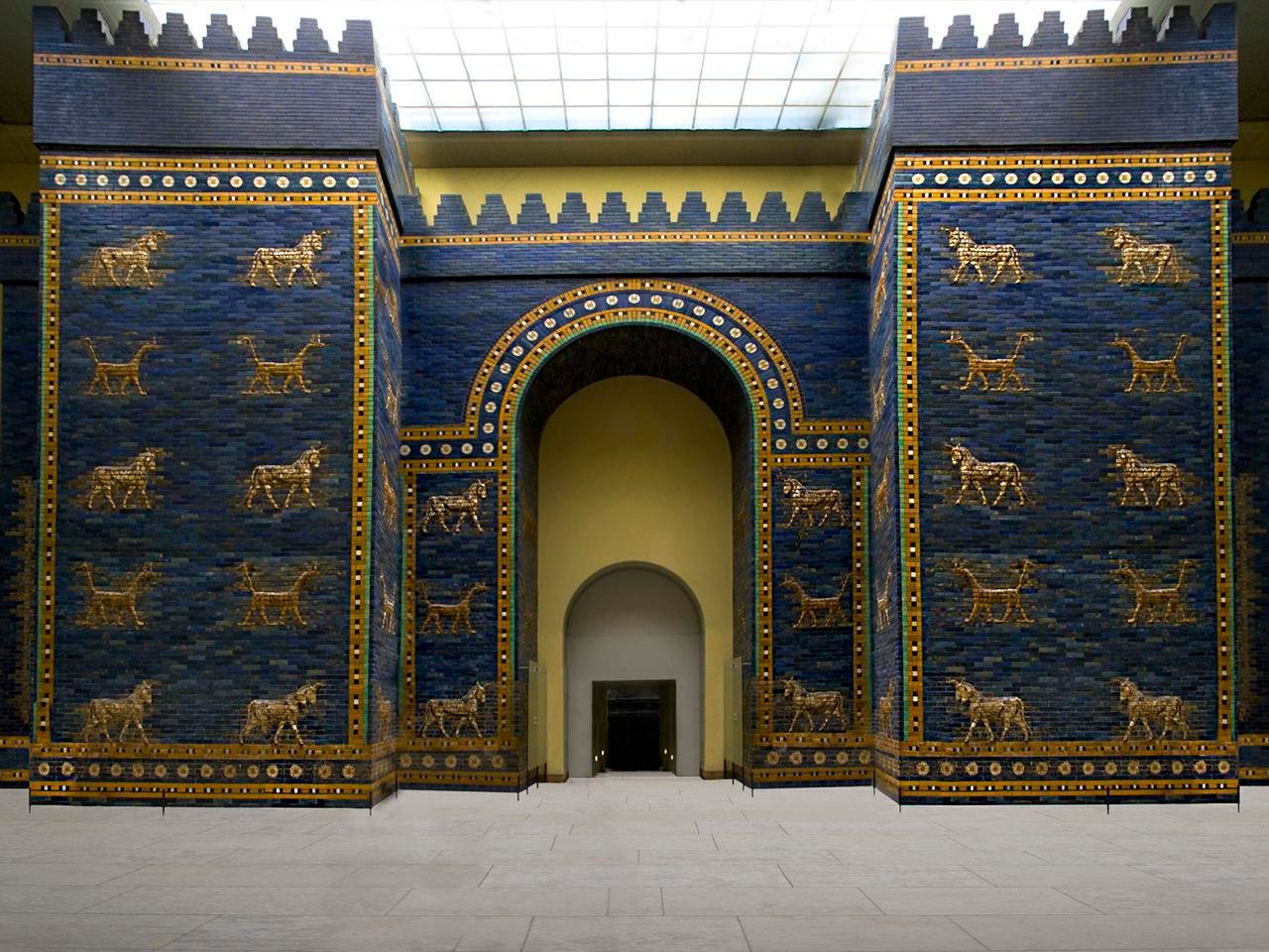 Inscription on the Ishtar Gate