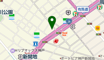 兵庫県神戸市兵庫区福原町２１－２０ の地図 - MapFan