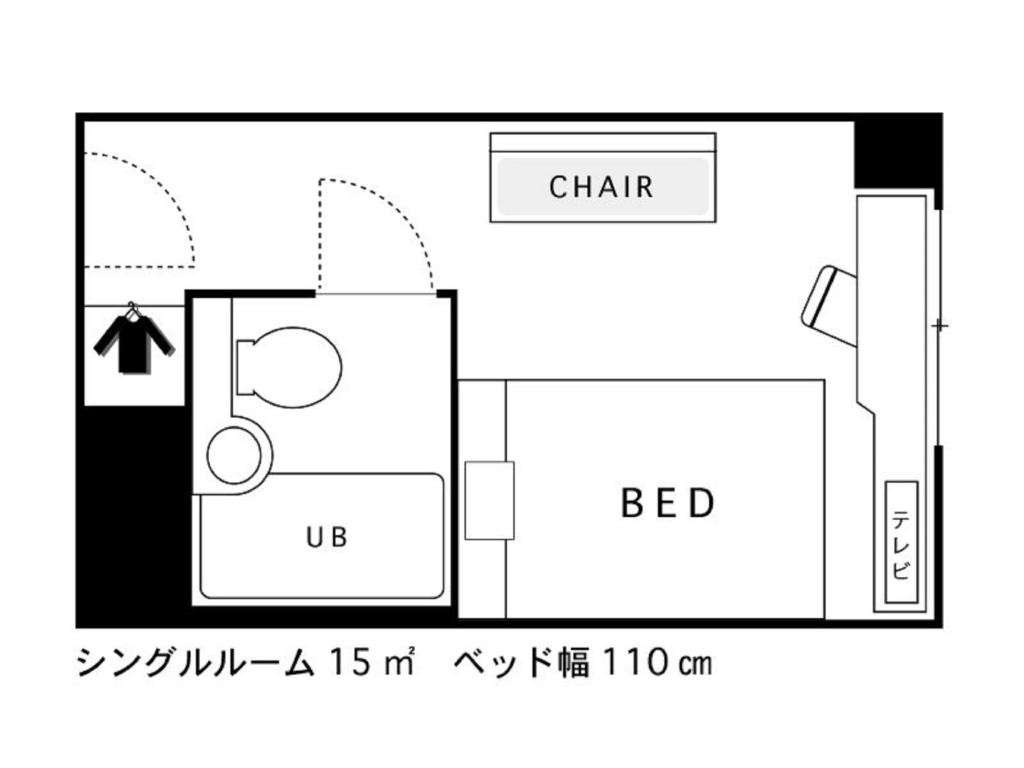 ホテルエリアワン千歳は安くてめちゃ広い！ - おまけの会社員生活《ハケンの品格》