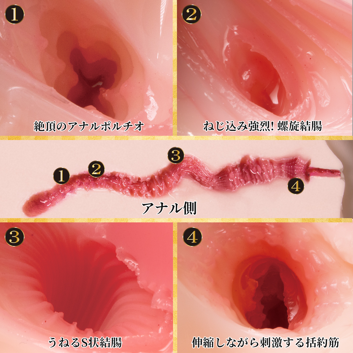 Amazon | Semaxy アナルプラグ シリコンロングディルド