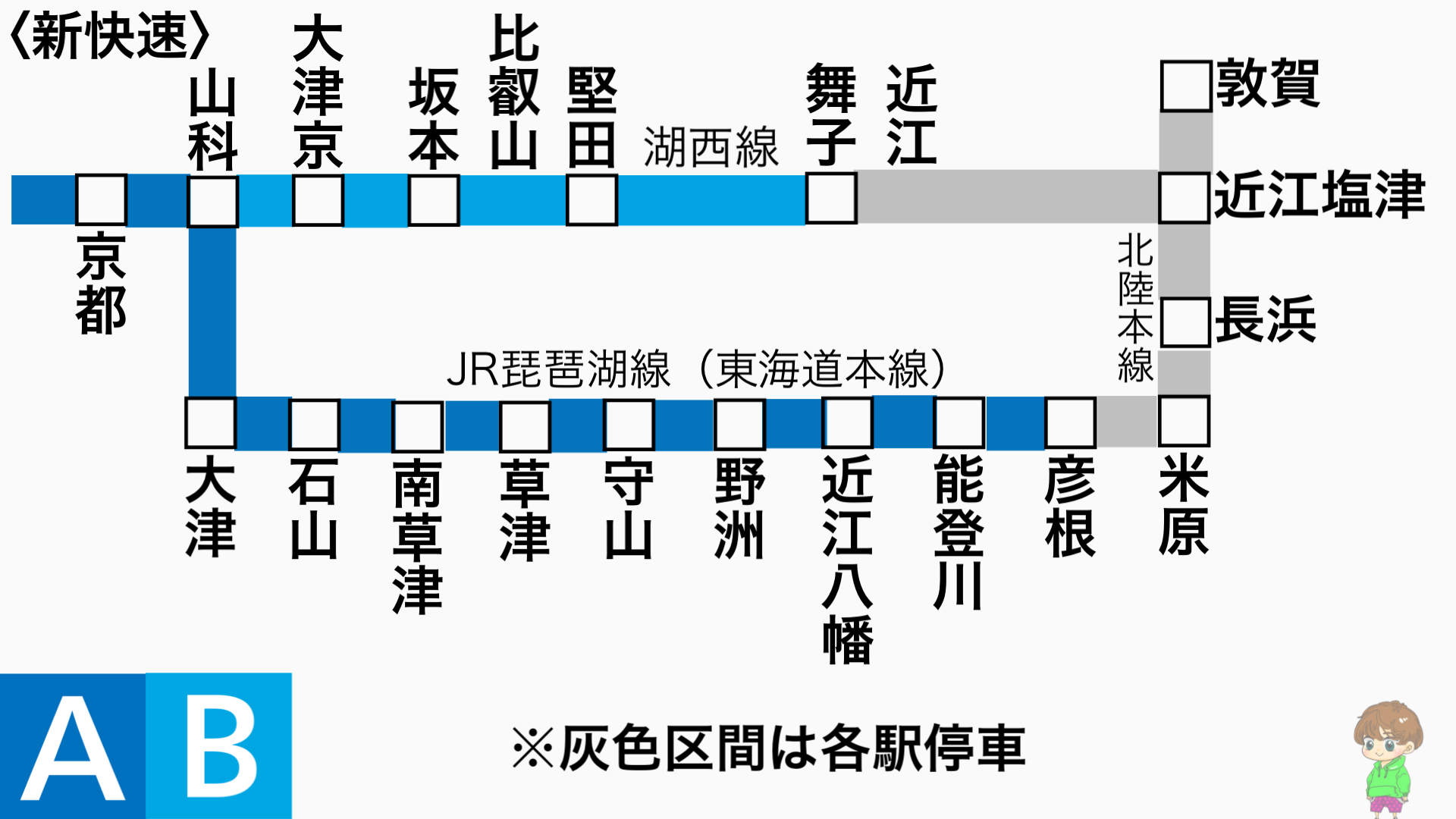 第1424回('21) 滋賀県東部、琵琶湖線を乗り鉄・降り鉄 | 『乗り鉄』中心ブログ(踏破編)