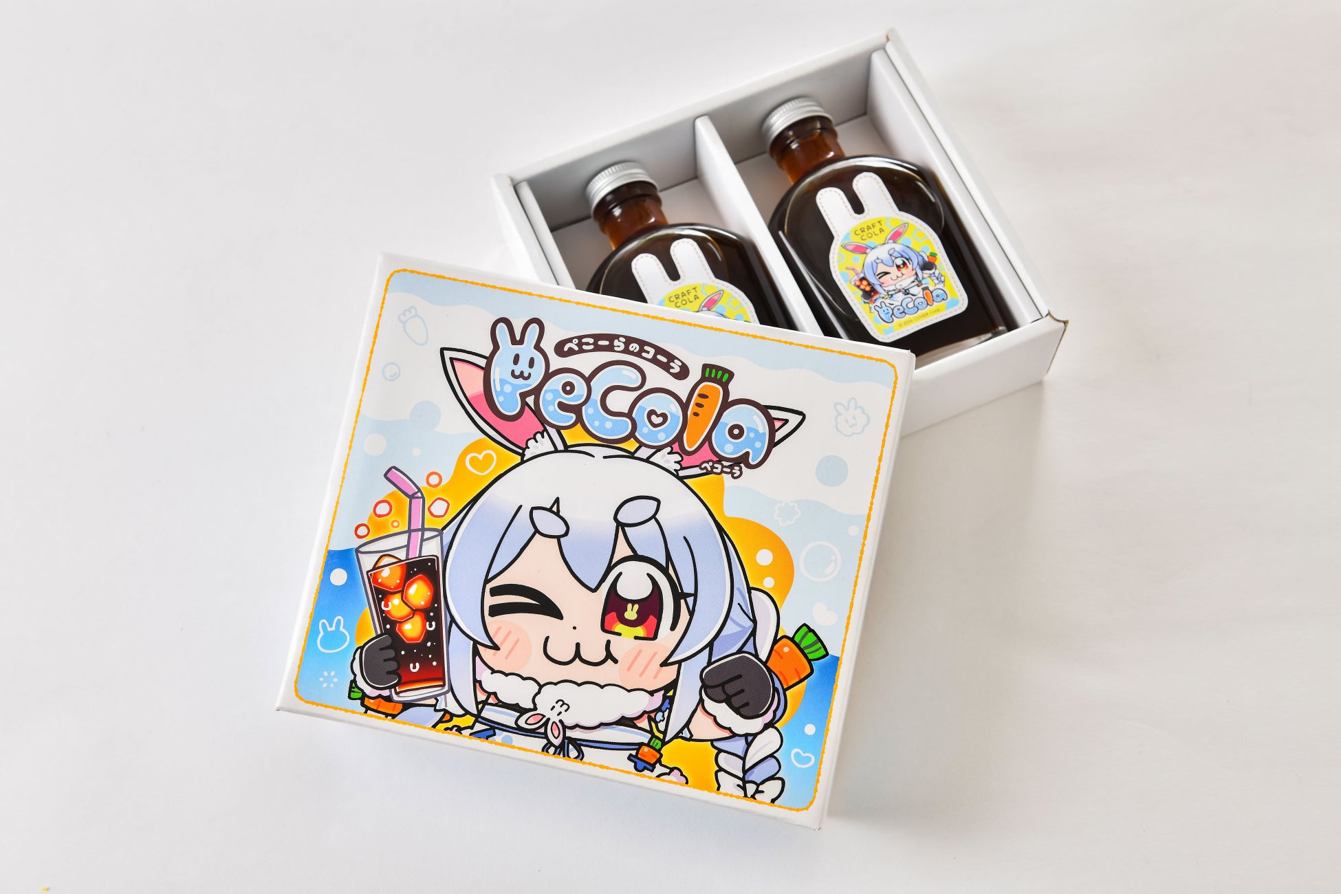 兎田ぺこらオリジナルコーラシロップ「Pecola」200ml×2本