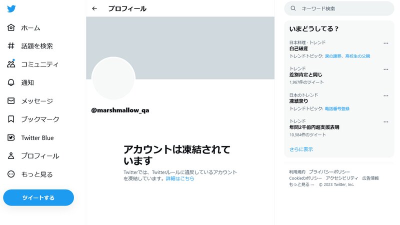 Twitterのアカウントが凍結される理由と解除方法 - つぶやきデスク