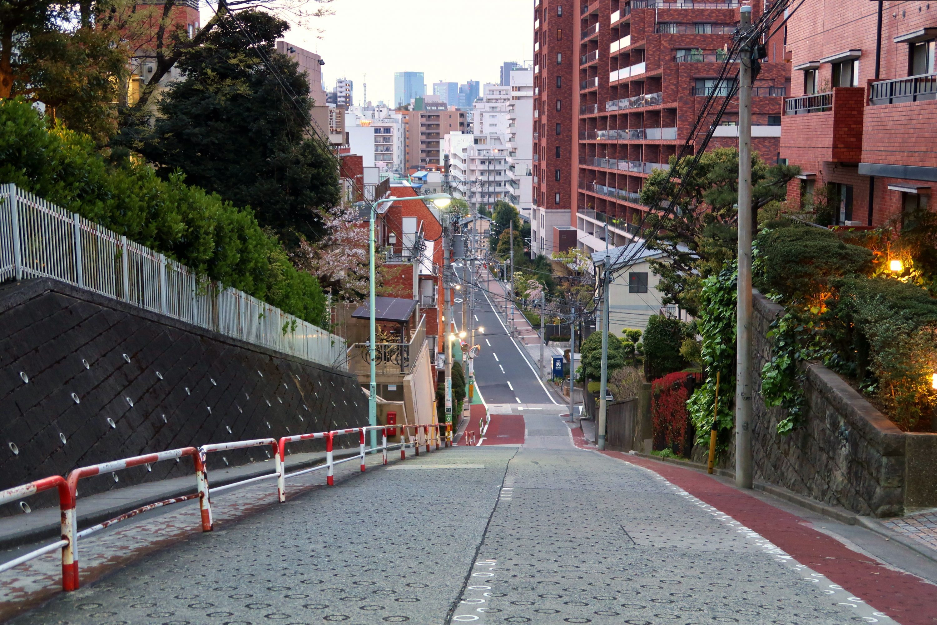 目白の のぞき坂 - ありゃりゃサンポ